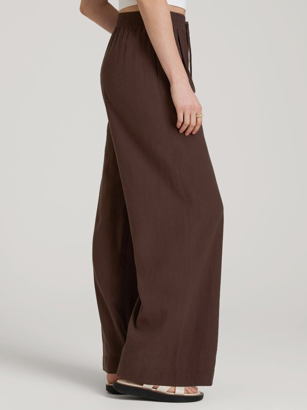 American Tall Relaxed Pull-On Pants in Espresso - Picture 3 of 3